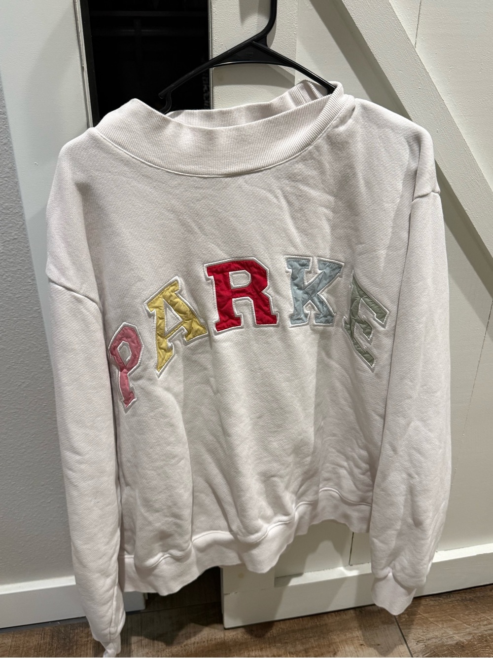 PARKE summerland varsity mockneck in paradise